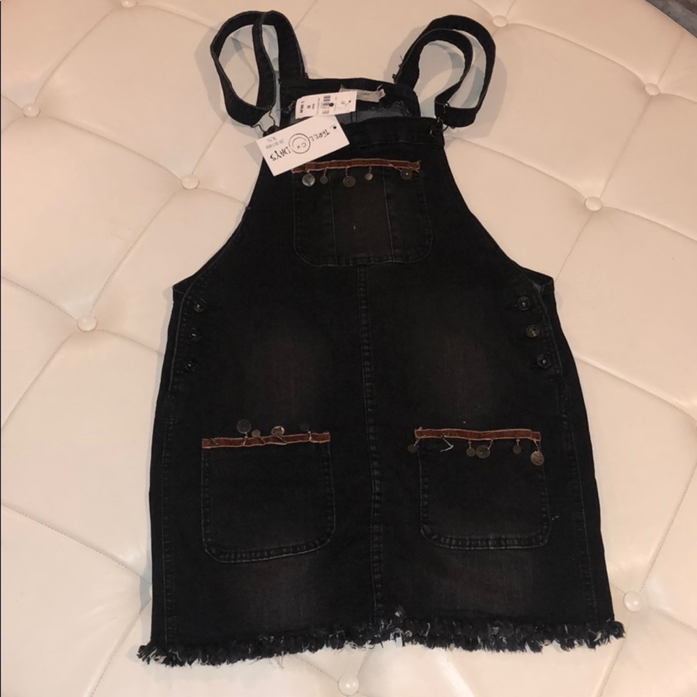 LF Denim Overall Dress